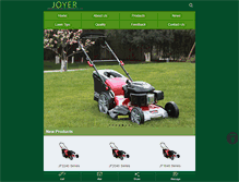 Tablet Screenshot of joyergarden.com